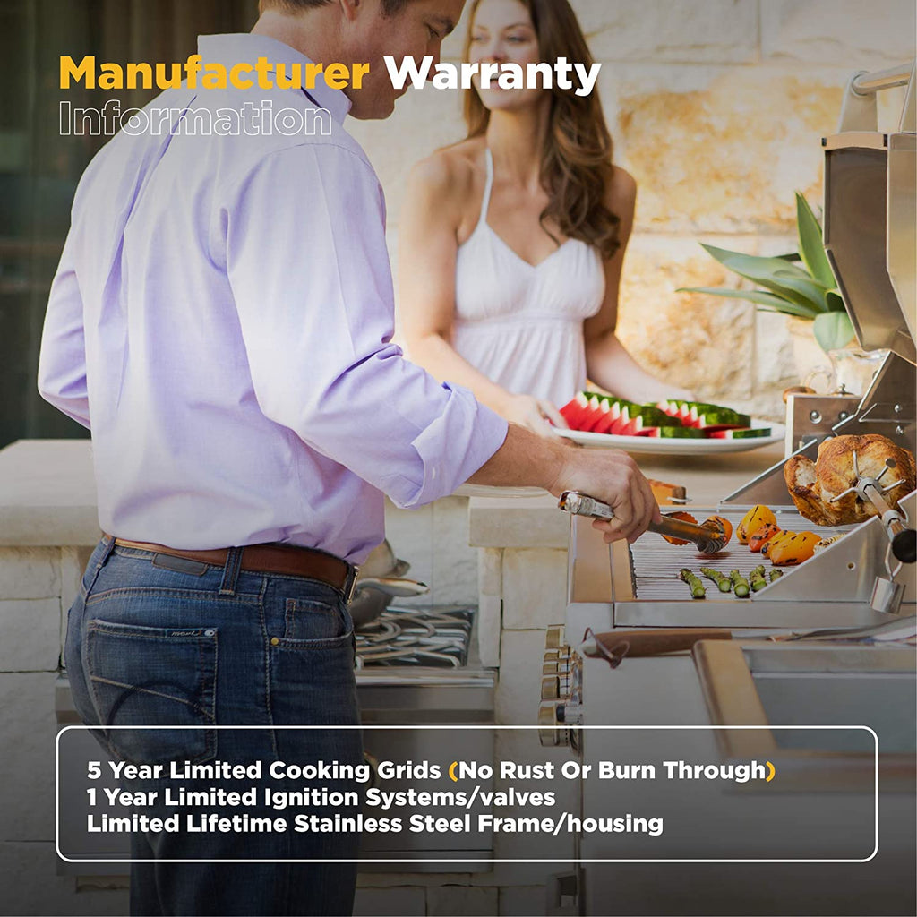 Stainless Steel Built-In Single Side Burner Y95733