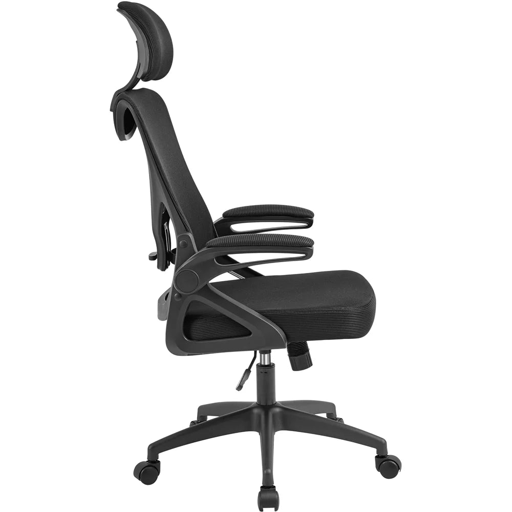 Set of 2 Black High Back Office Chair X393196