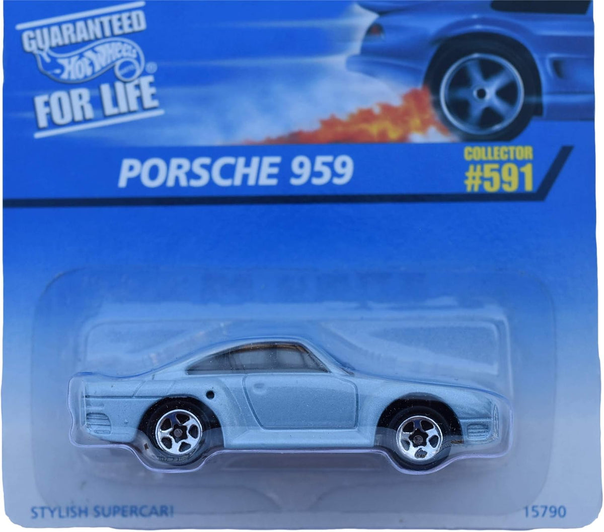 Blue 5 Spoke Wheels Porsche 959 W634