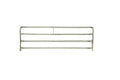 Clamp-On Half-Length Bed Rails, 1 Pair, Brown V494