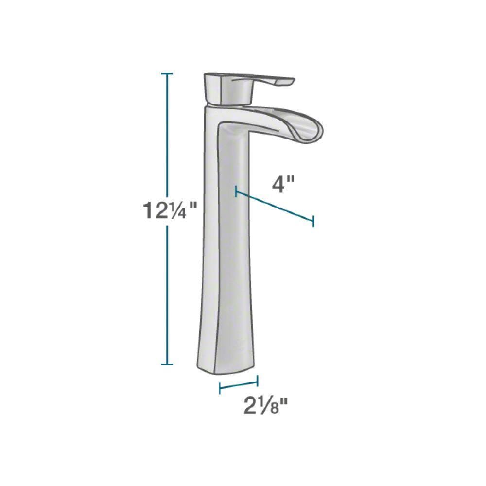 Foil Undertone Glass Vessel Sink with Chrome Faucet and Drain E9947