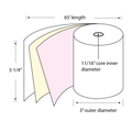 3-Ply Carbonless Paper POS Rolls Carton of 50 Rolls E61979