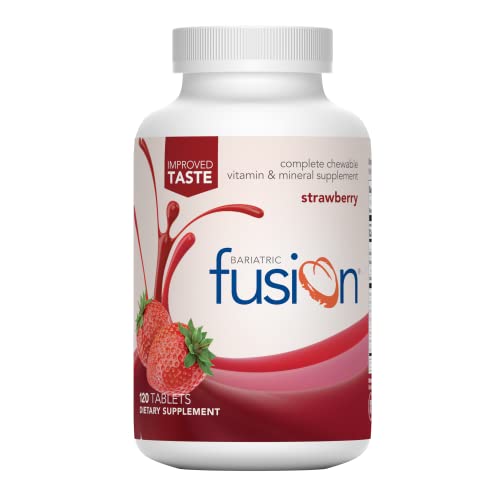 Strawberry Chewable Bariatric Multivitamin with Iron 120 Tablets R57111