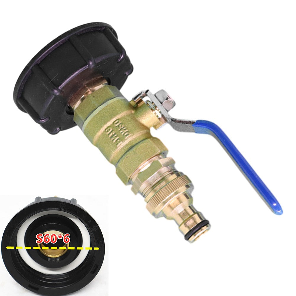 1/2 Inch Ball Valve Container Adapter G65258