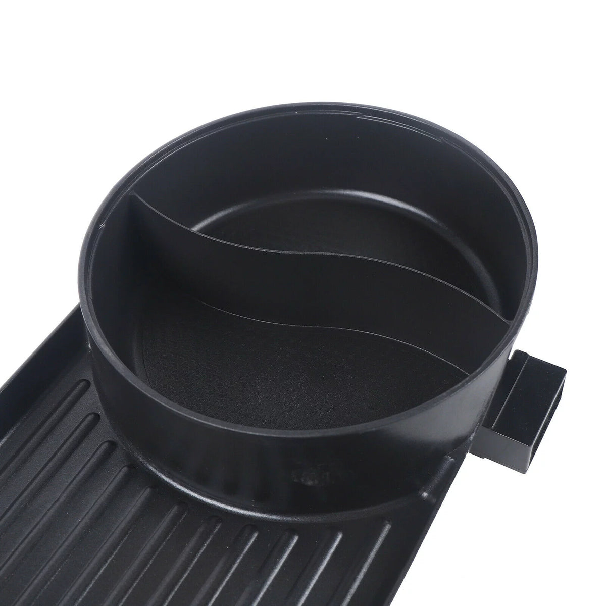 2 in 1 Electric Hot Pot Barbecue Grill Non-Stick Pan Y690