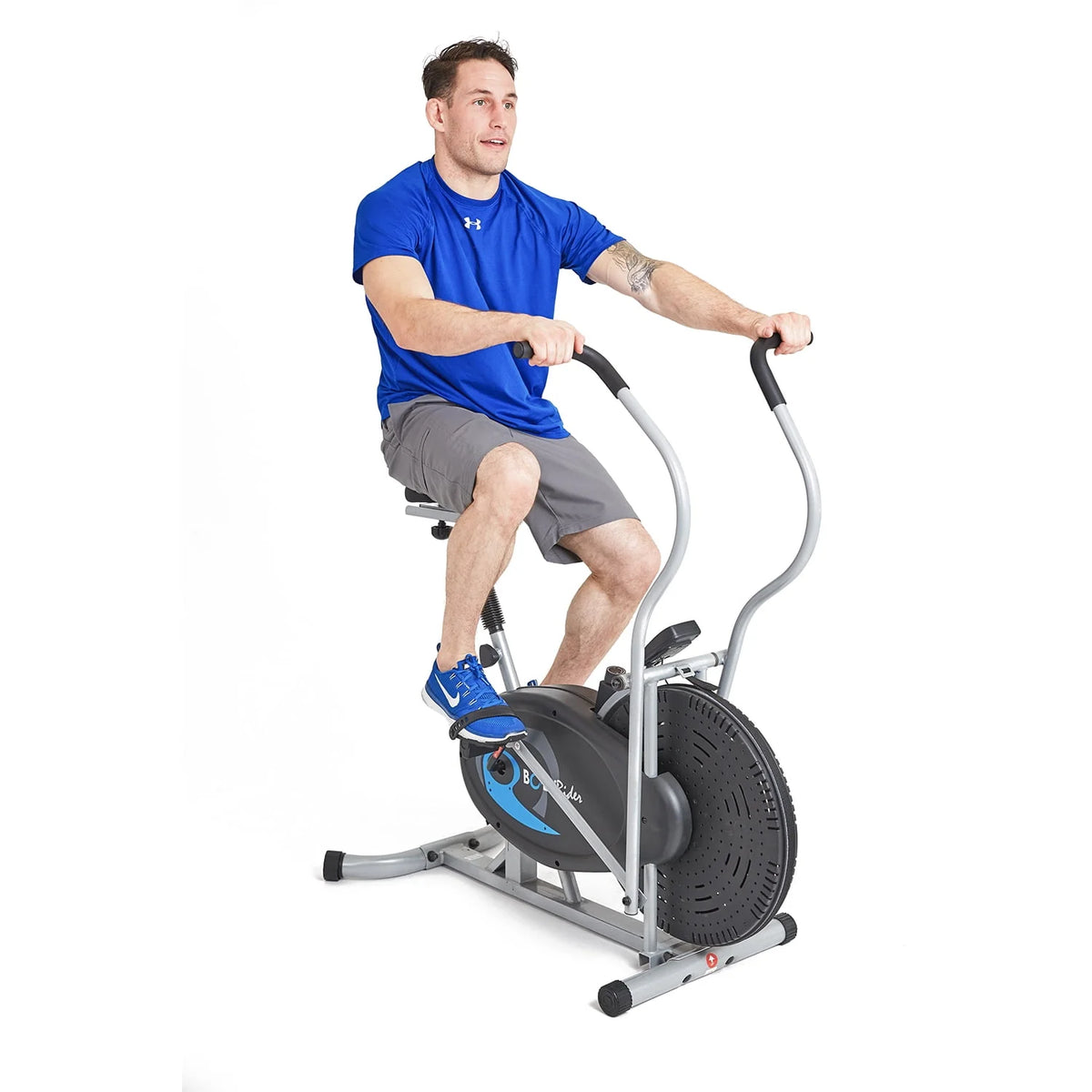 Upright Exercise Fan Bike with Softer Seat C922
