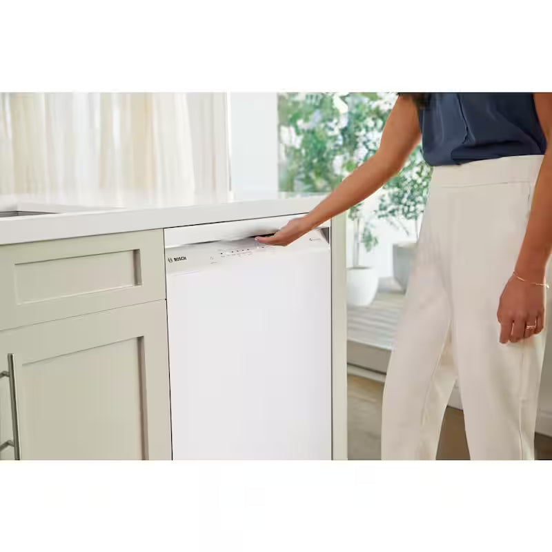 White 24 in. Dishwasher with Stainless Steel Tub and 3rd Rack X86440