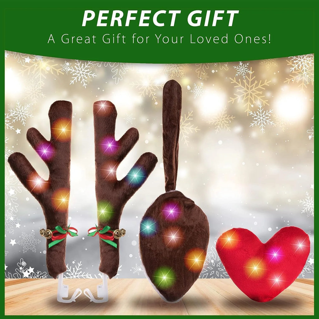 Car Reindeer Kit with LED Lights E8237