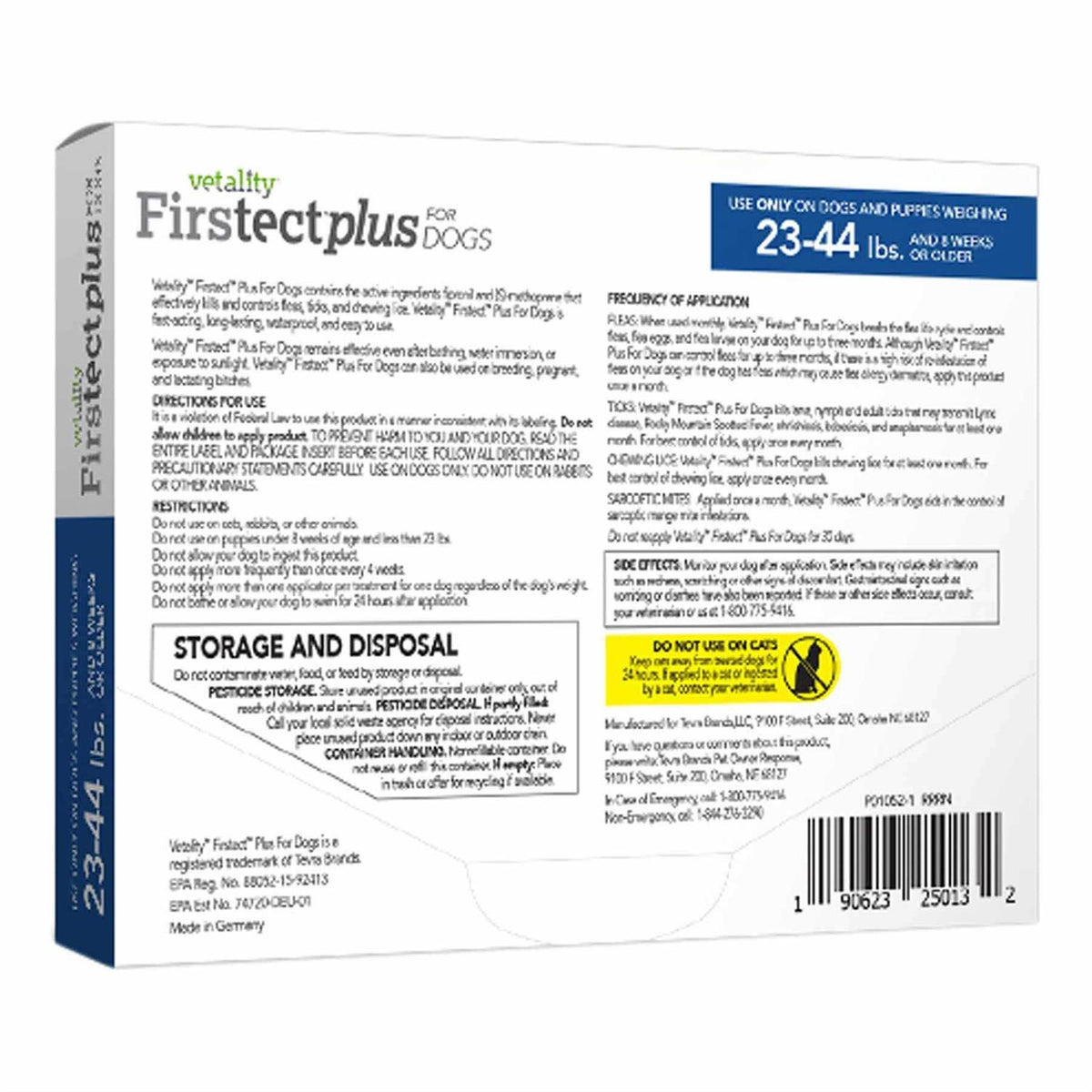 Firstect Plus for Dogs E671