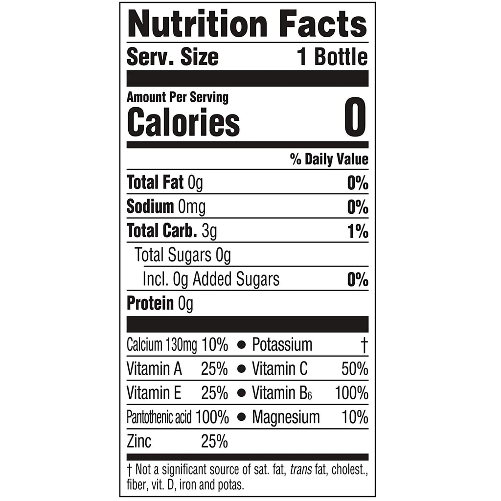3 Flavor Variety Pack Nutrient Enhanced Flavored Water, 20 Fl Oz Bottles (Pack of 12) N9971
