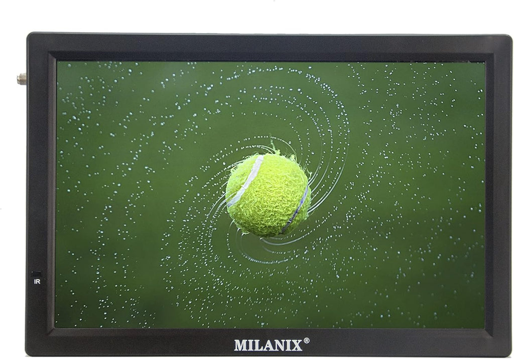 14.1 Portable Widescreen LED TV with HDMI, USB/SD Card Slot, and Remote Control P1195