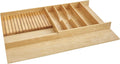 Natural Maple Wood Knife Block Drawer Insert Organizer F724