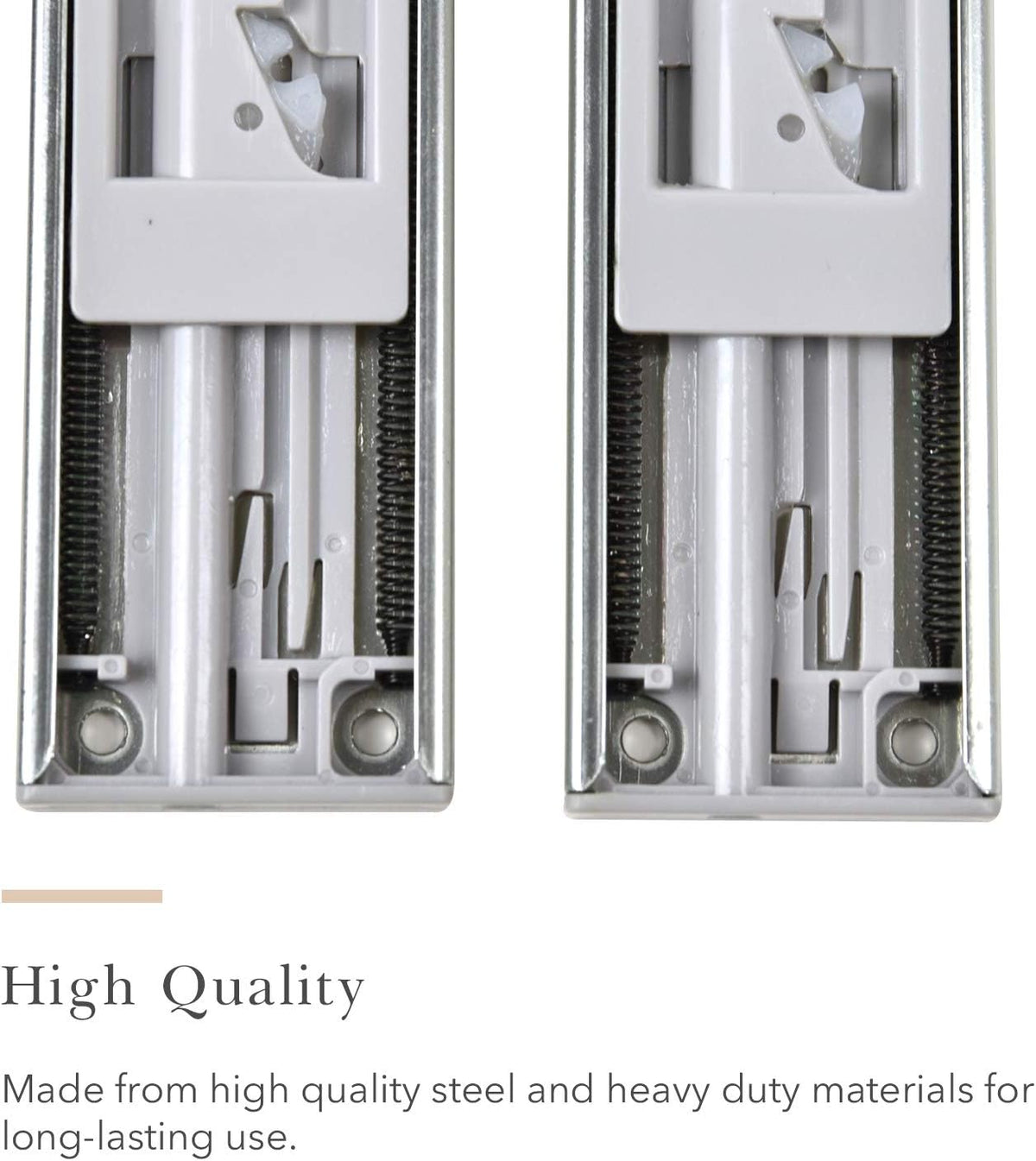 10-Pairs 18 Inch Soft Close Drawer Slides L8631