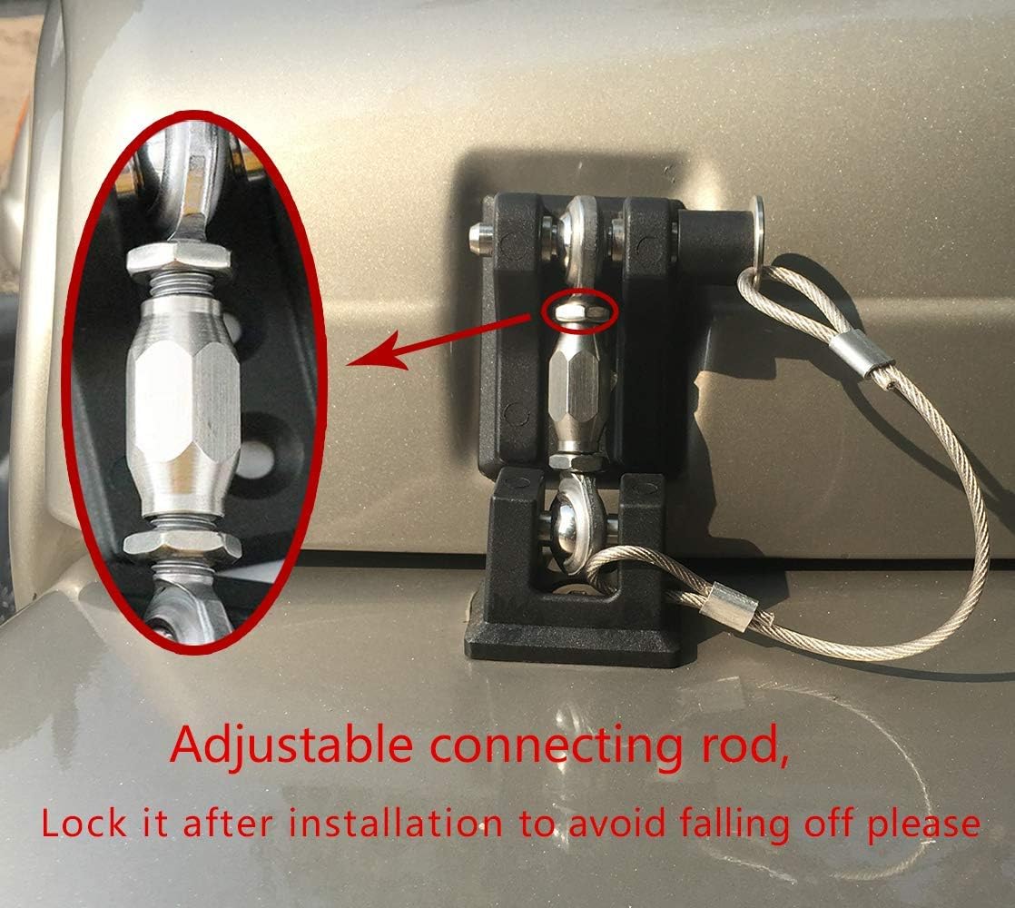 Hood Latches, Locking Hood Latch Kit, 1 Pair Pack of 2 H137418