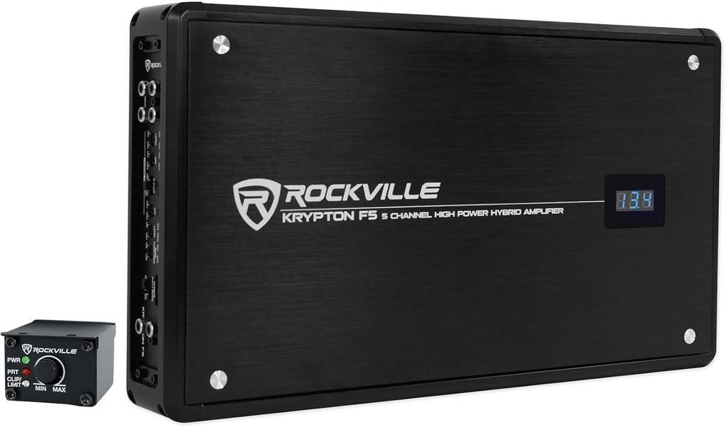 6000w Peak Mono Car Amplifier with Remote A5865