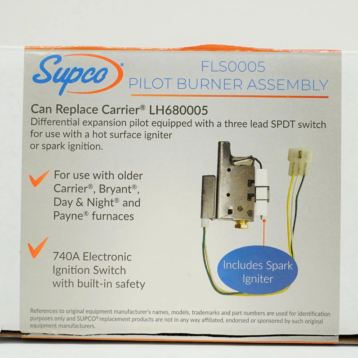 Pilot Burner and Igniter Replacement E426