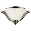 Brushed Nickel 3-Light Ceiling Lamp M262