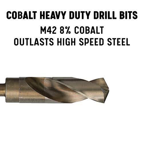 1/2x22 Reduced Shank Cobalt Drill Bit U251