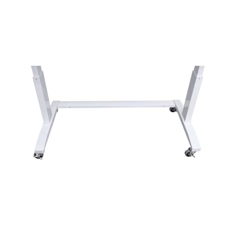 Adjustable Height Work Table in White T886229