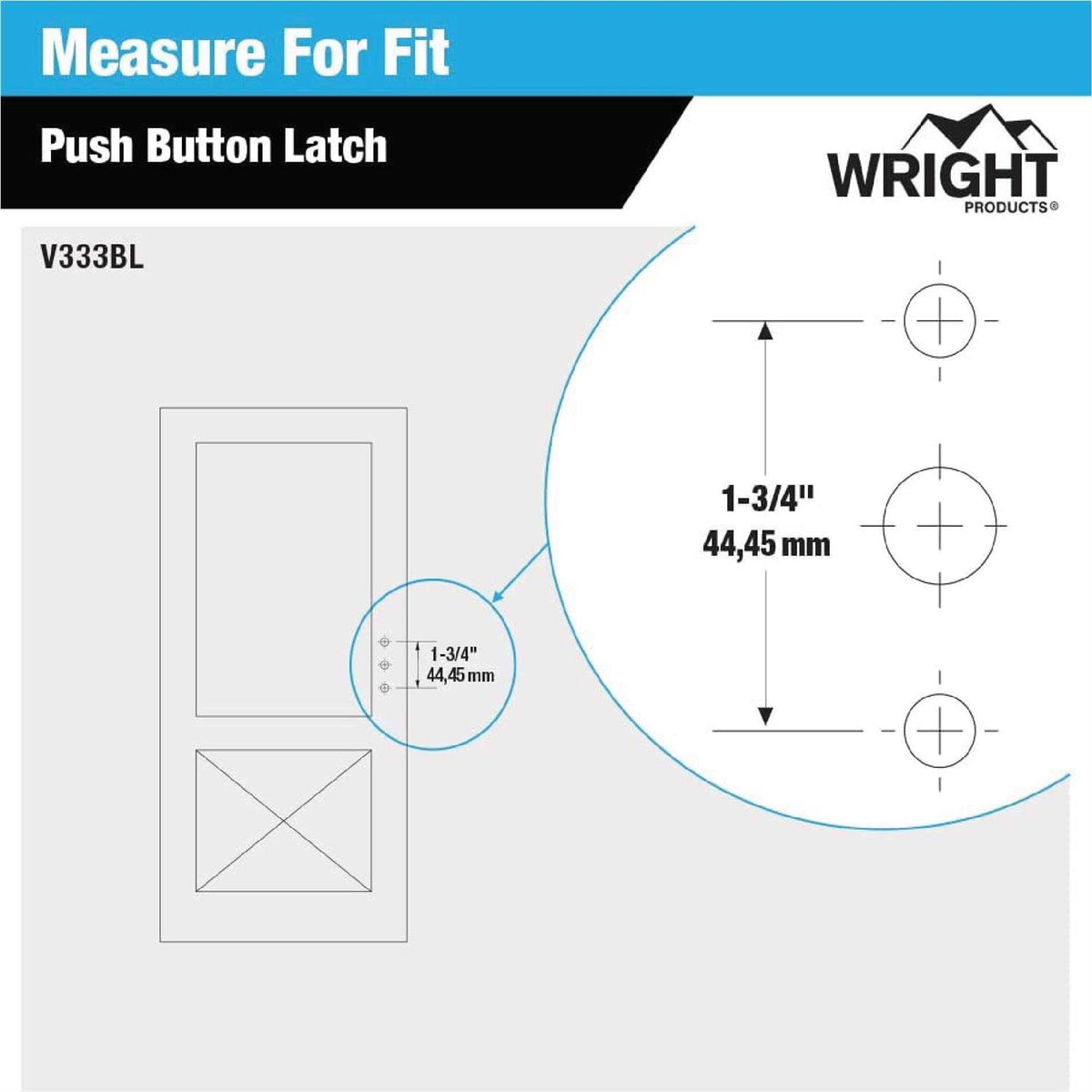 Push Button Latch O208