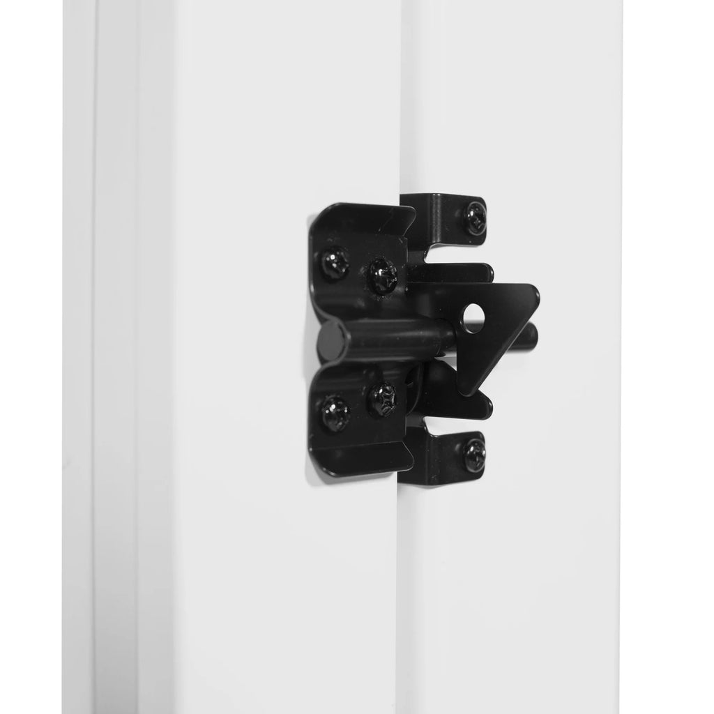 White Vinyl Picket Fence Gate X94980