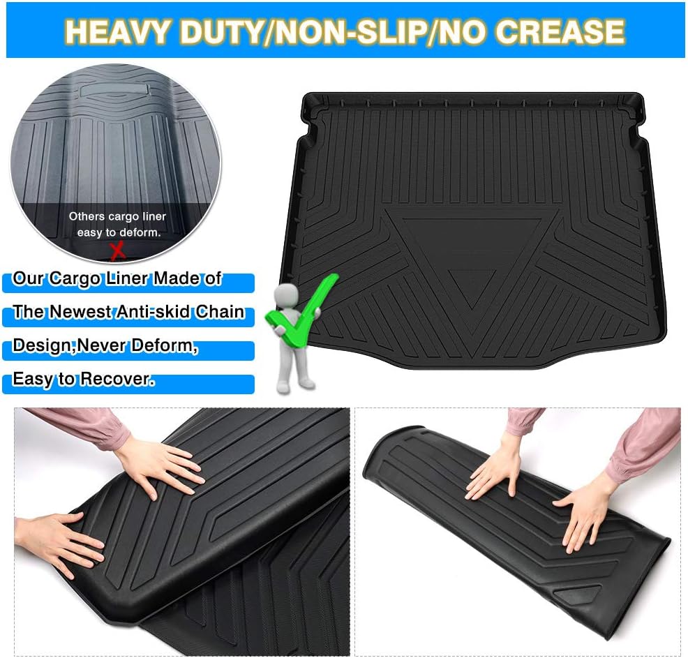 Custom Fit Anti-Slip Cargo Liner Trunk Floor Mat T139657