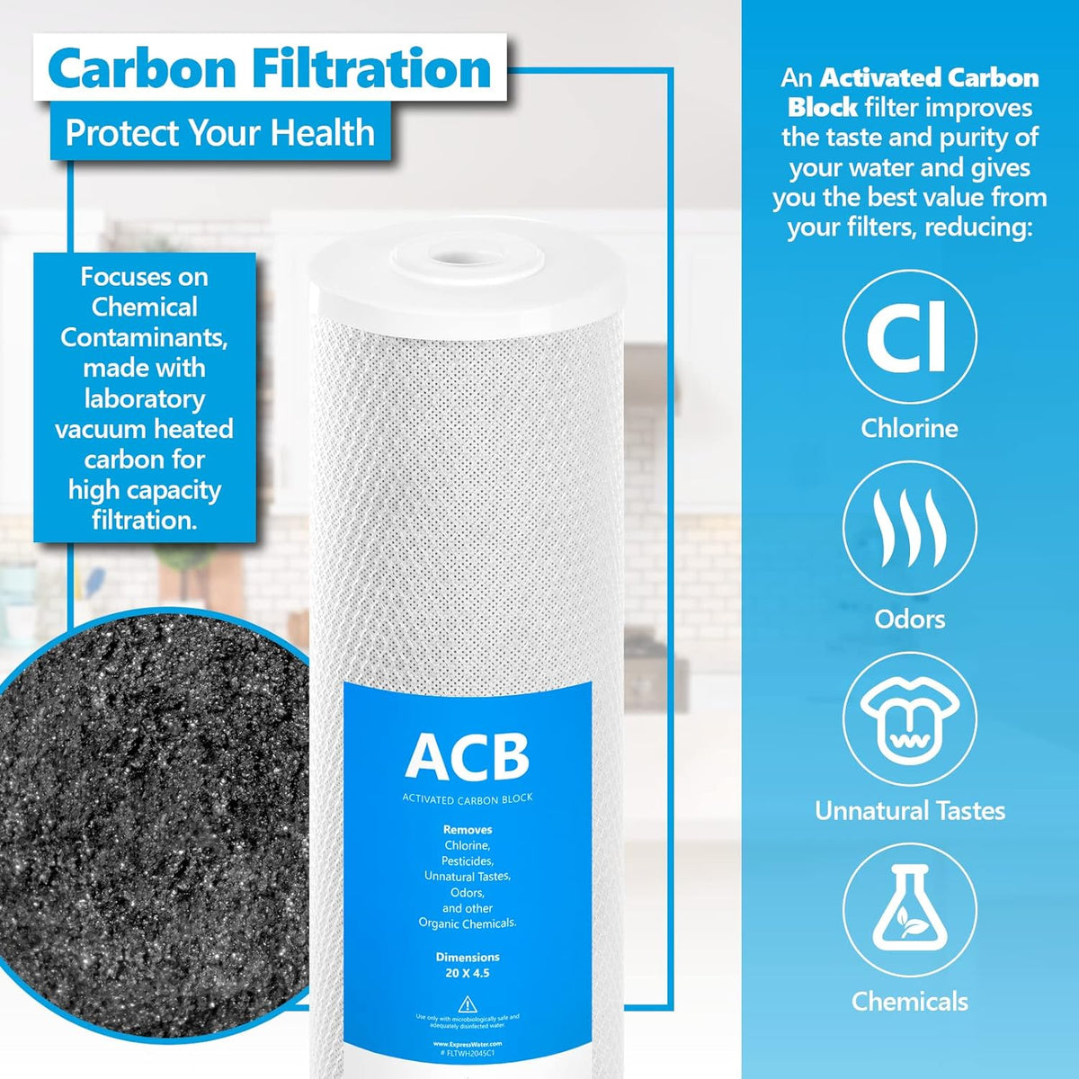 Whole House 3 Stage Water Filtration Replacement Kit R465