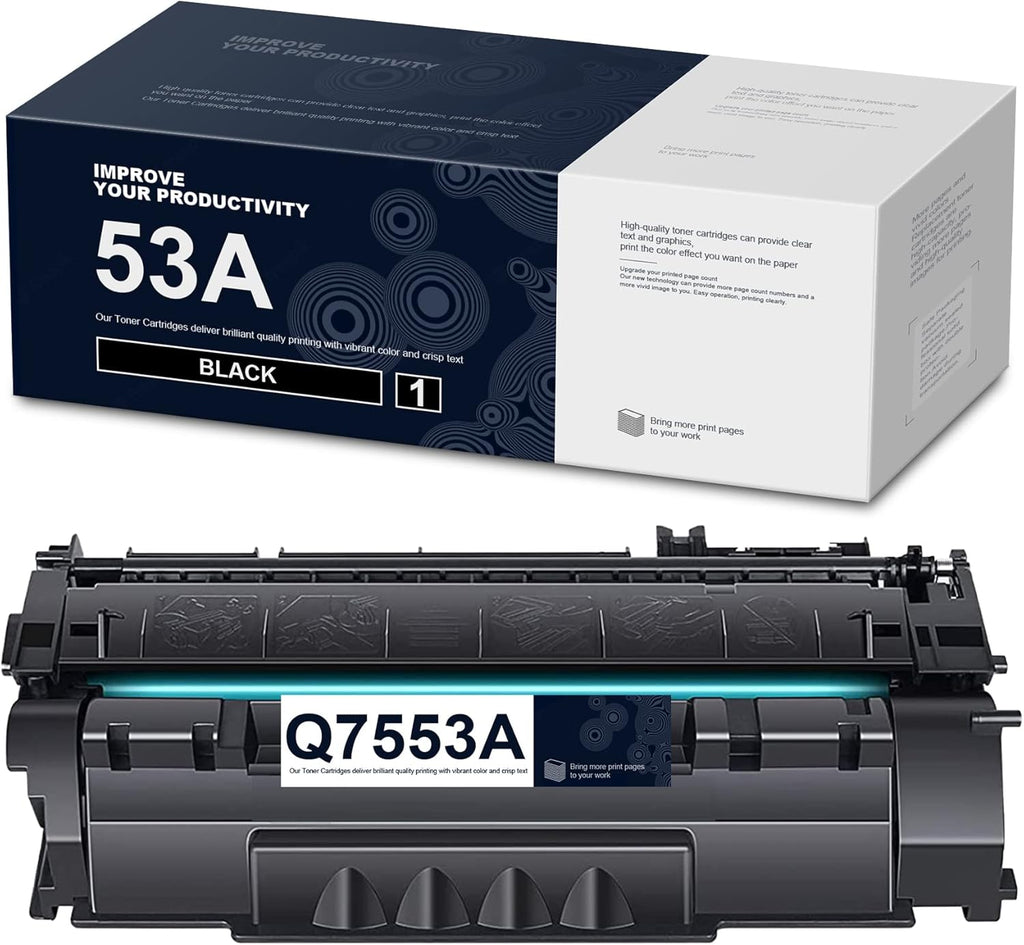Compatible 53A Toner Cartridge Black 1-Pack L991287