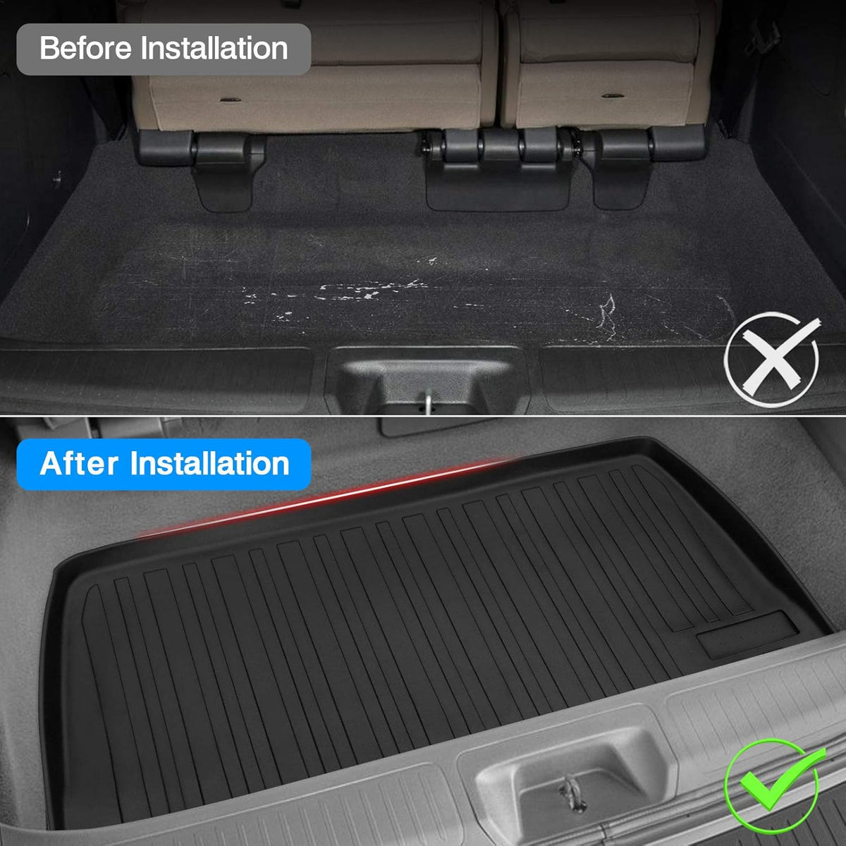 All Weather Cargo Trunk Liner Floor Mat C70504