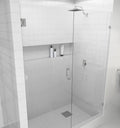 Chrome Frameless Hinged Shower Door G916