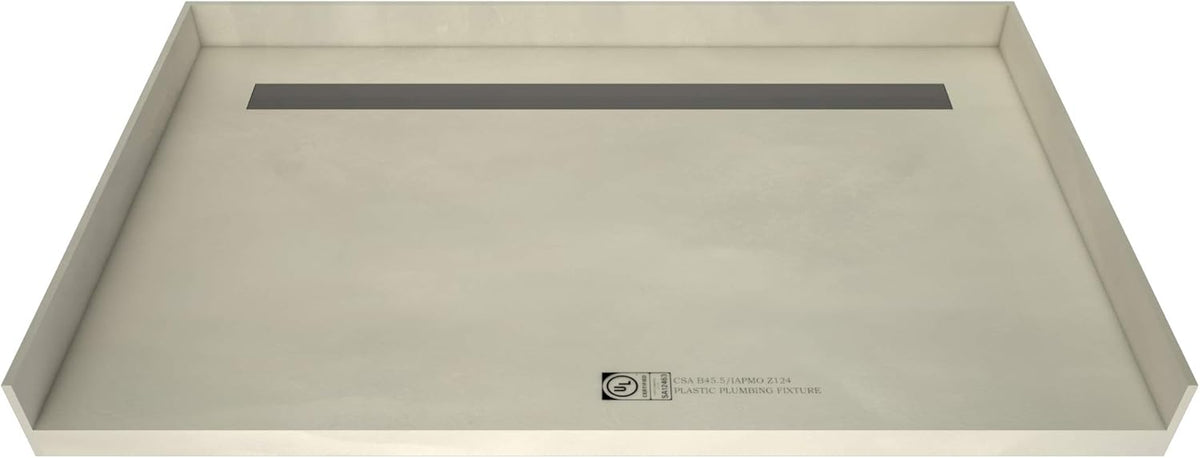 Tile Able Trench Barrier Free Pan, 36" D x 63" W J760590
