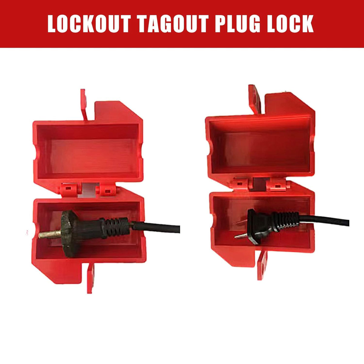 Lockout Tagout Plug Lock 4 Pack P4942