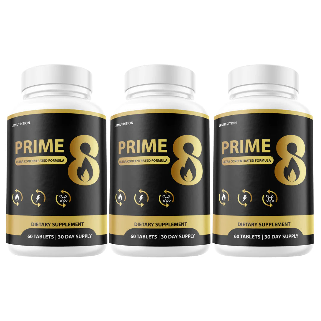 8 Pills for Men Supplement - 3 Bottles I951