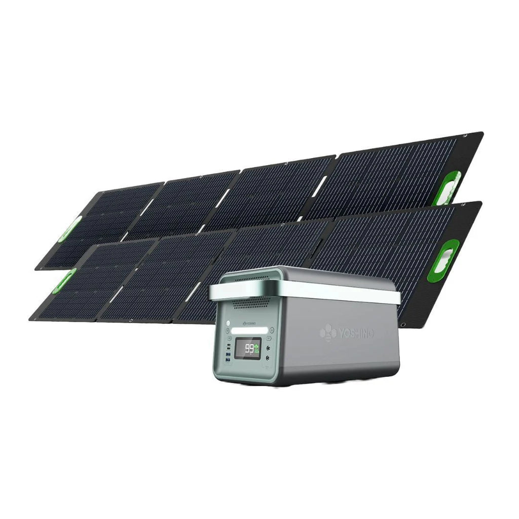 Portable Solar Generator 330W with 100W Solar Panel Y6026