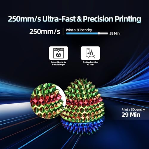 3D Printer, 3.94x4.33x3.94in Print Size S5627