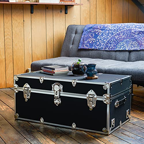 White Camp Trunk with Removable Wheels 30"x17"x13" V172878