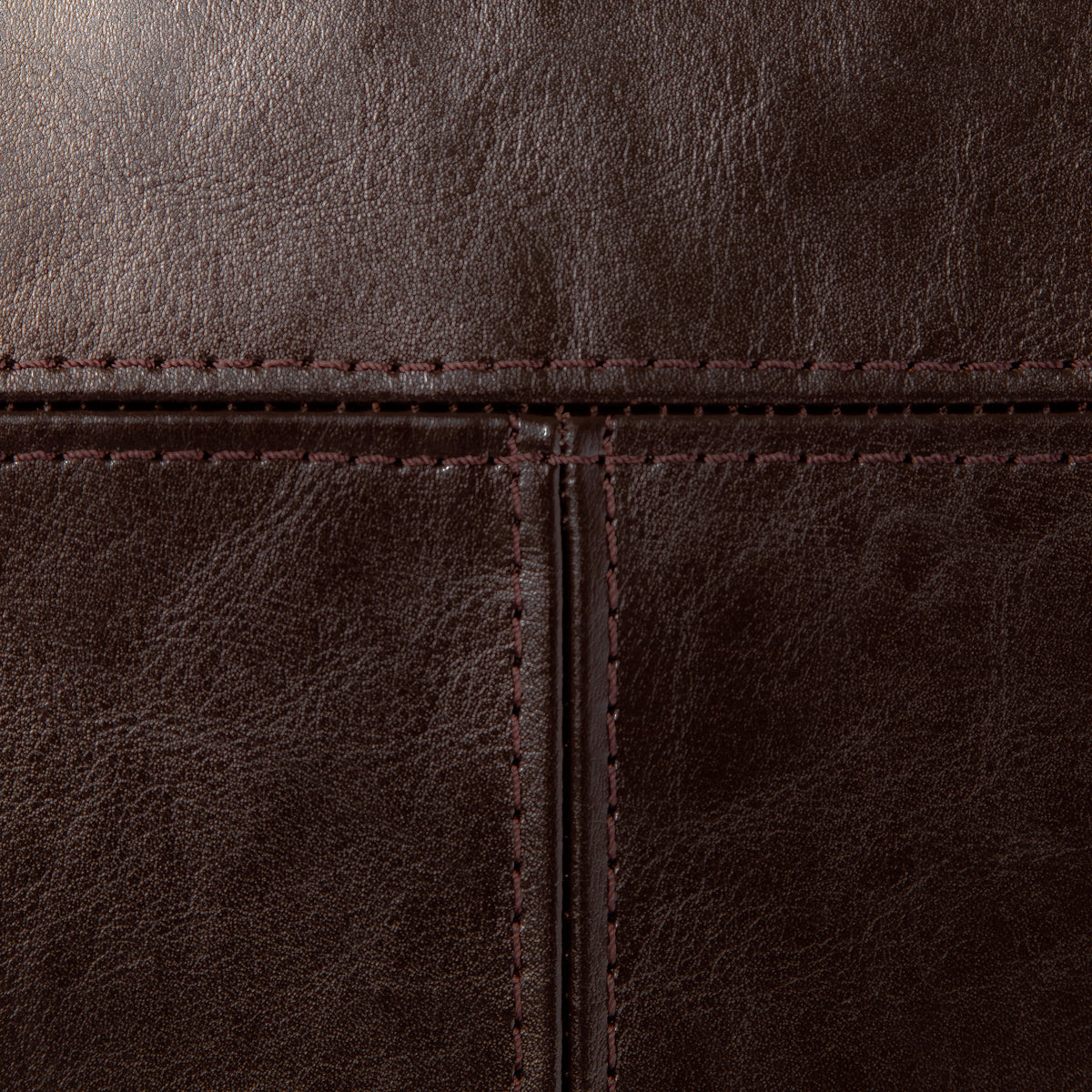 Chocolate Brown Leather Dining Chairs Set of 2 A5308