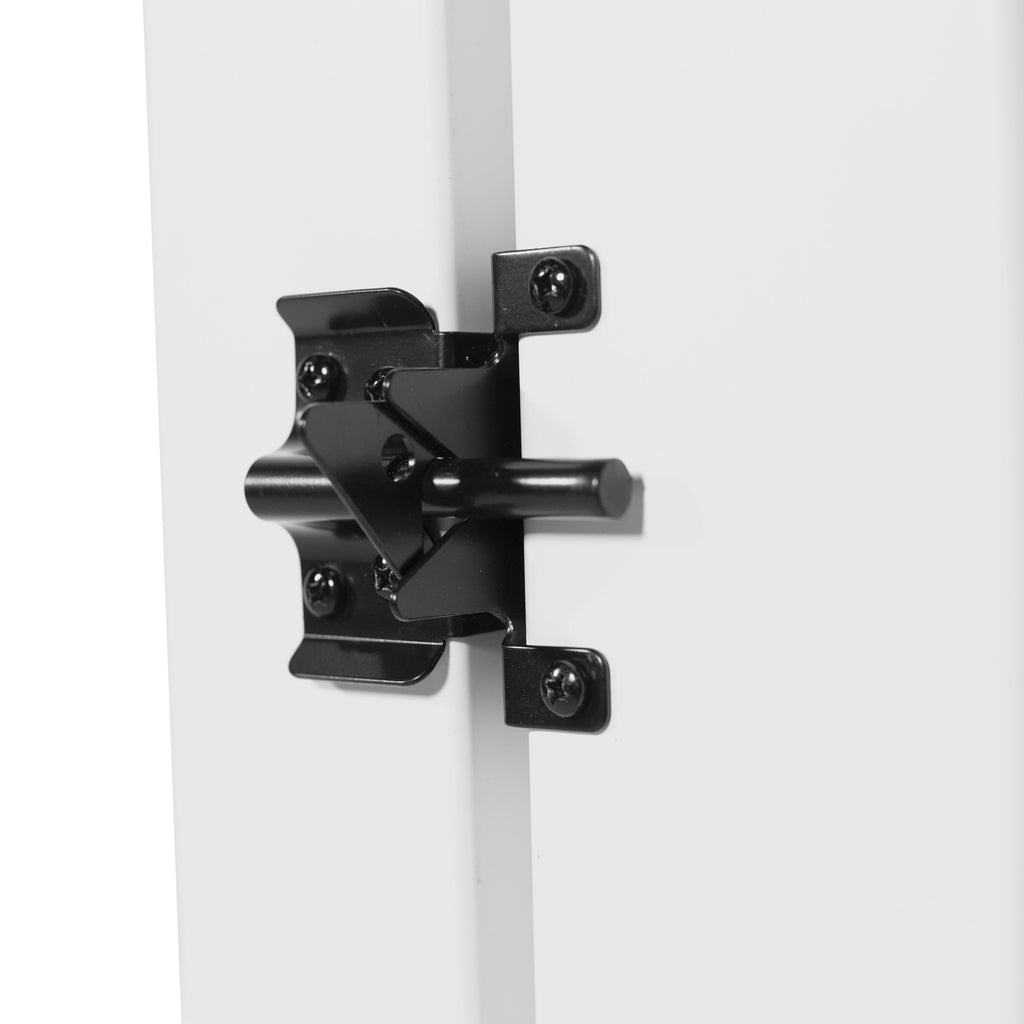 White Vinyl Picket Fence Gate X94980