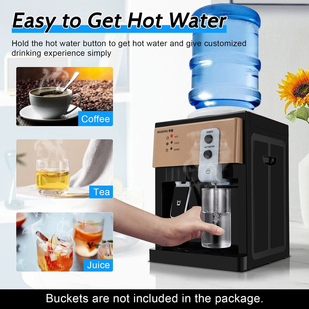 550W Electric Hot & Cold Water Cooler Dispenser C749698