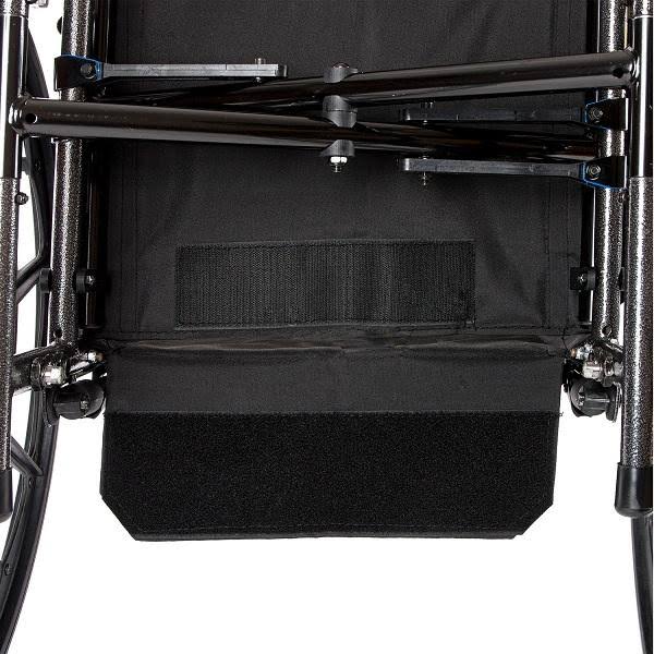 Lightweight Dual Axle Wheelchair with Adjustable Detachable Arms, Elevating Leg Rests, 20x22 V9149