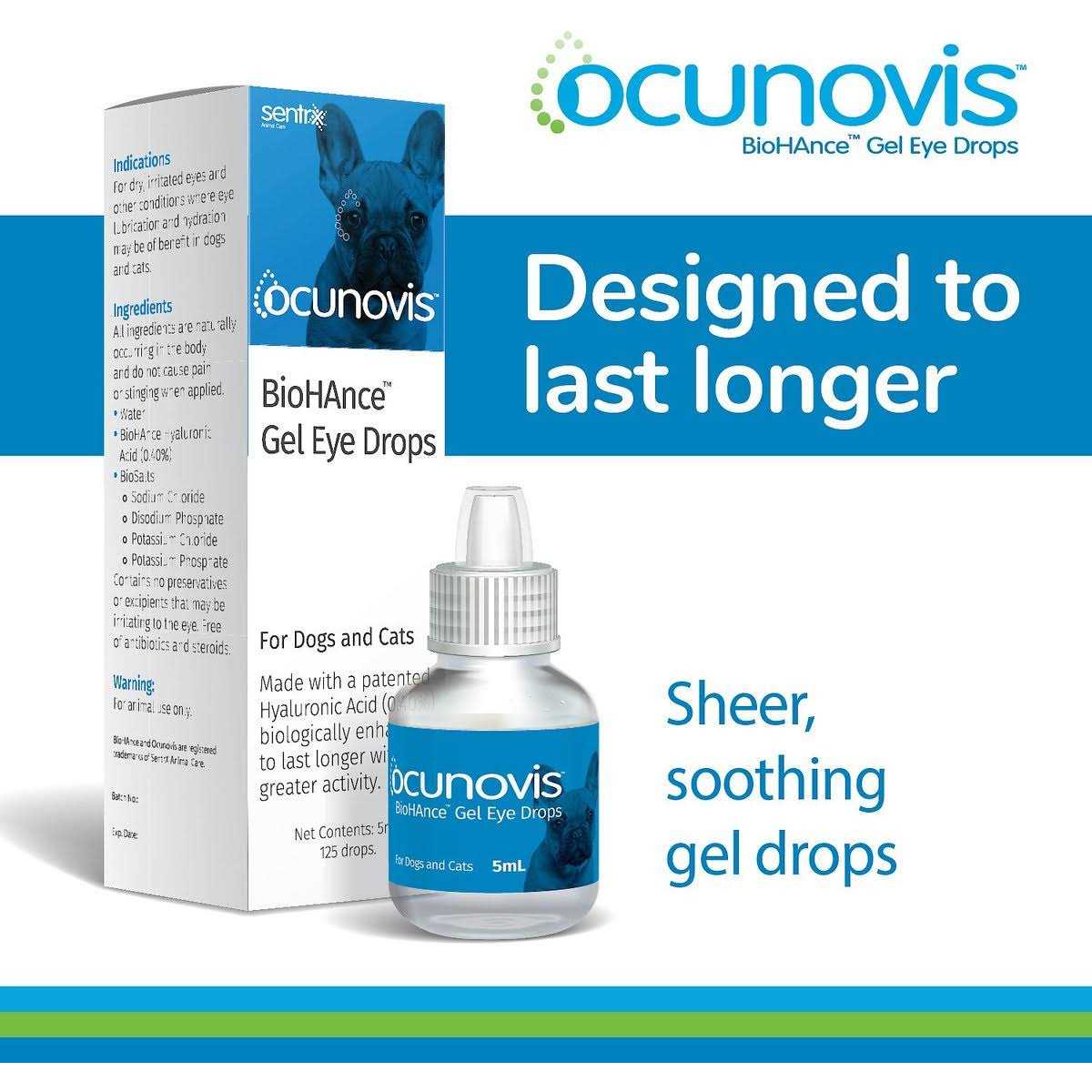 Gel Eye Drops for Dogs and Cats M581717