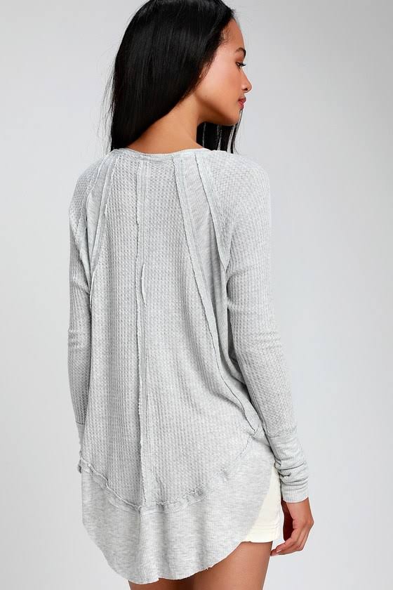 Grey Thermal Top O20136