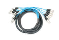 6 Channel XLR Extension Snake 10 ft H13539