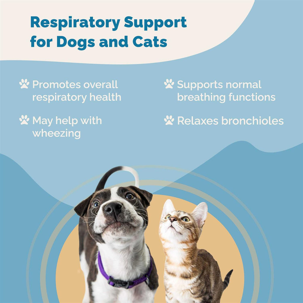 Respiratory Support Supplement for Dogs & Cats M4297