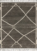 Beige Charcoal 8'6 x 11'6 Rug S6495