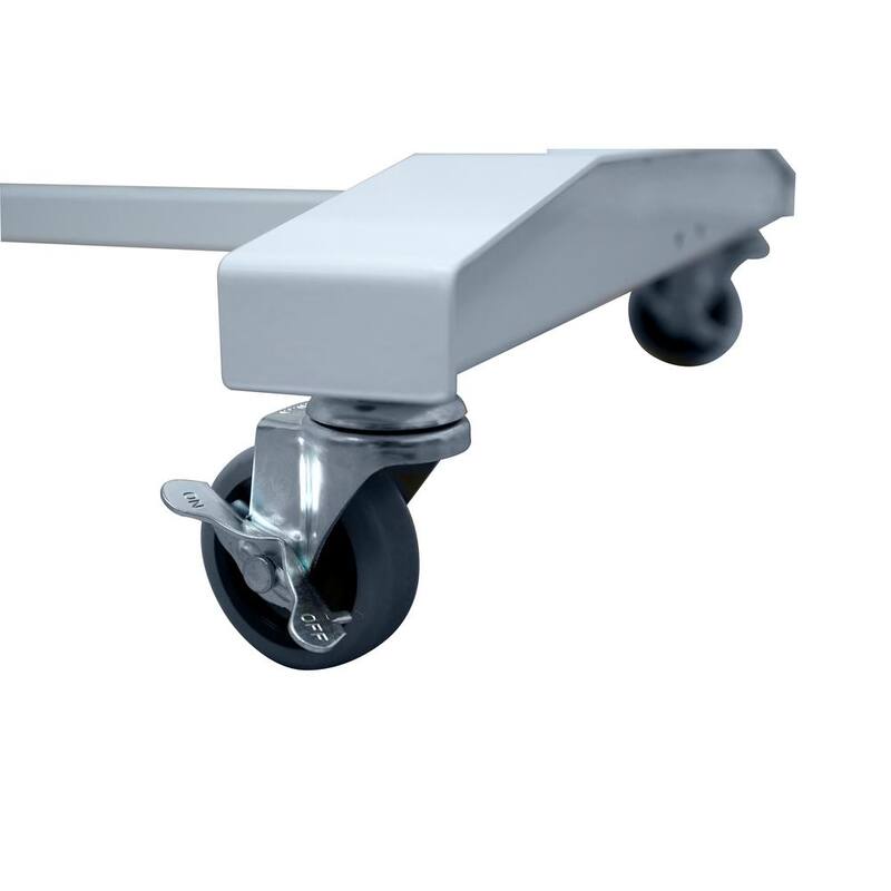 Adjustable Height Work Table in White T886229