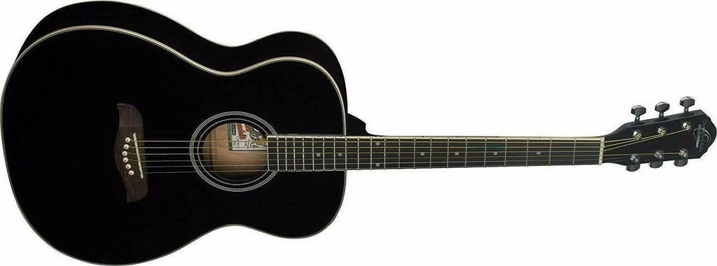 Black Acoustic Guitar T1650