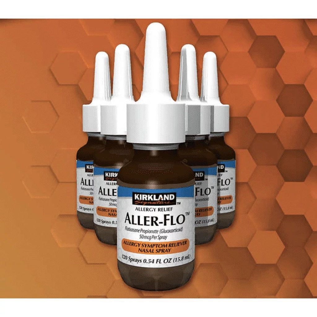 Aller-Flo 50mcg Allergy Spray, 5 Bottles O8836