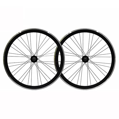 700c 40mm Rims Single Speed Fixed Gear Wheelset V Brake 13 Teeth 32/36H Hub Set Z169