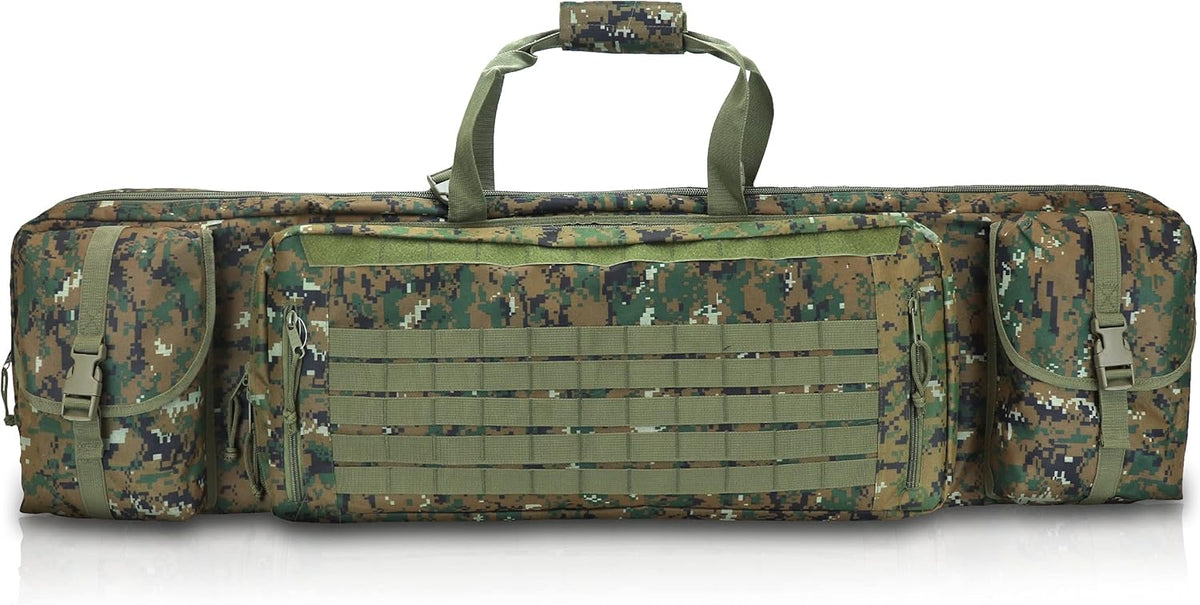Tactical Double Rifle Case with Pistol Storage A9542